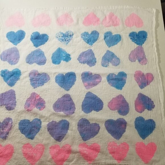 Kitchen Tea Towels Flour Sack (2) Towels Handmade - Picture 2 of 9